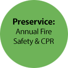 Preservice: Annual Fire Safety & CPR